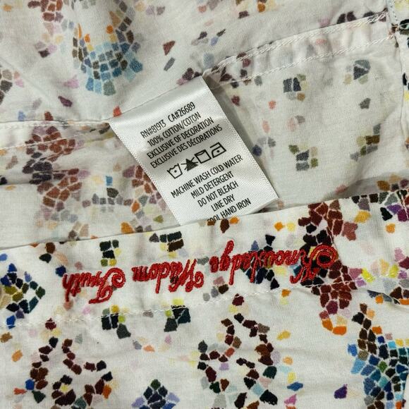 Robert Graham L Neri Mens Printed Button Down Shirt Classic Fit 100% Cotton - Picture 7 of 9